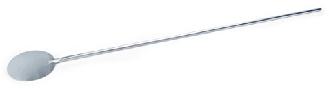 WAS Germany Pizzaschaufel aus Chromnickelstahl rund Ø 20cm - Pizzaheber und Brotschieber Zubehör für Pizzabacken und Brotbacken im Pizzaofen Grill Ofen - 2293 200
