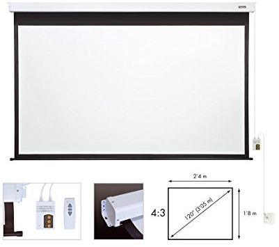 PROJECTEUR ECRAN Electrique FONESTAR 2,4x1,8m PPEL-120 4: 3