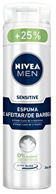 Nivea Men Sensitive Shaving Foam, 1er Pack (1 x 250 ml)