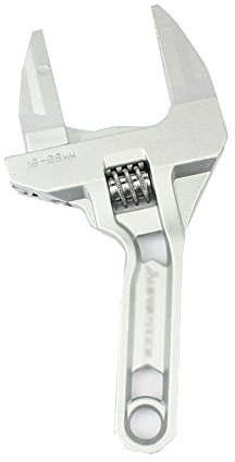 LUBAN Adjustable Wrench 16-68mm Spanner Oversized Openings Stalked Slim Drainer Plumbing Tools