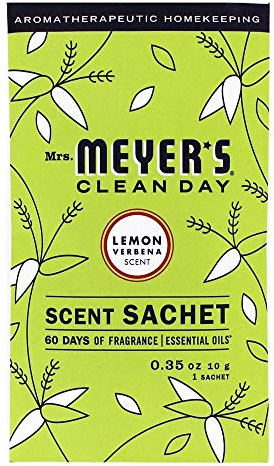 Mrs. Meyer's Scent Sachets, Lemon Verbena, 1 CT