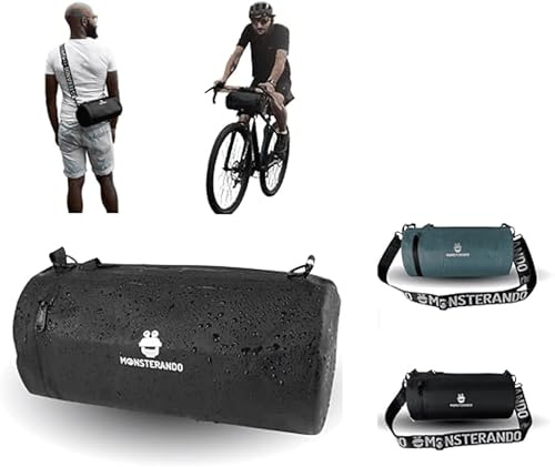 MONSTERANDO 2-in-1 Lenkertasche & Schultertasche | Wasserdicht | Recyceltes PET | 5L | 280g
