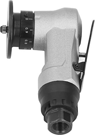 ViaGasaFamido Biseladora Mini Neumática de Mano 45° Codo Fresa Recorte Herramienta Lineal Acero de Tungsteno Aleación de Aluminio Biseladora de Mano Herramienta Neumática Lineal(Estilo Europeo)