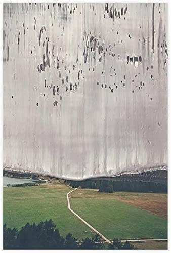XCPORA Gerhard Richter Poster Ohne Titel Leinwand Gemälde Gerhard Richter Wandkunst Gerhard Richter Drucke für Home Wanddekoration Bild 50x70cmx1 Kein Rahmen