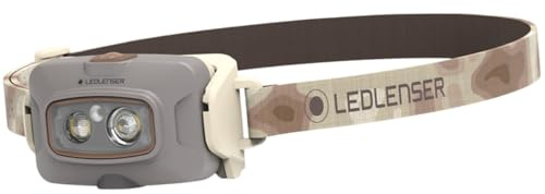 Ledlenser HF4R Signature Akku-LED-Stirnlampe, 600lm, 140m Leuchtweite, IP68 | Fokussierbar, bis zu 35h Leuchtdauer, 7 Leuchtmodi inkl. RGB-Licht, 172g, wasserdicht, ideal für Jagd & Angeln | 2023