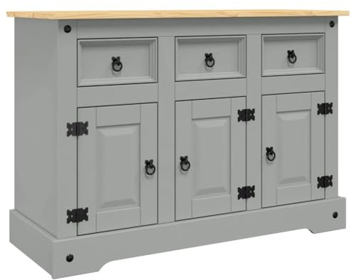 vidaXL Sideboard Corona 112x43x78 cm Massivholz Mexikanische Kiefer