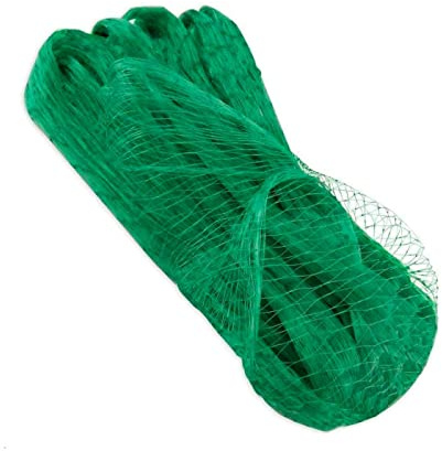 AC - Pack de 2 Mallas Anti-Animales, Malla Anti-pájaros, 3 x 5 M - Red para Animales - Estanque Multiusos - Malla de Protección de PE para Frutas, Plantas, Verduras, Jardín. (Color Verde)