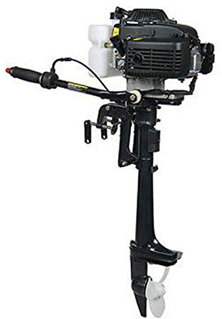 DSYOGX 4-takts 4HP 7HP utombordsmotor, båt elmotor bensinmotor för vattenkyld kort skaft båtar