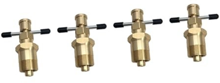 JECOMPRIS 4stücke Compression Removal Tool Für Messingrohre Effektiver Abzieher Für Kompressionsringe Für Sanitärarbeiten Und Reparaturen