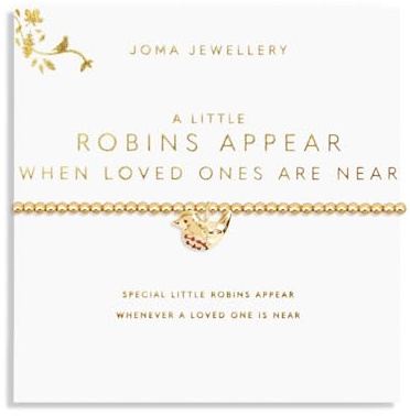A Little Robin Bracelet from Joma Jewellery