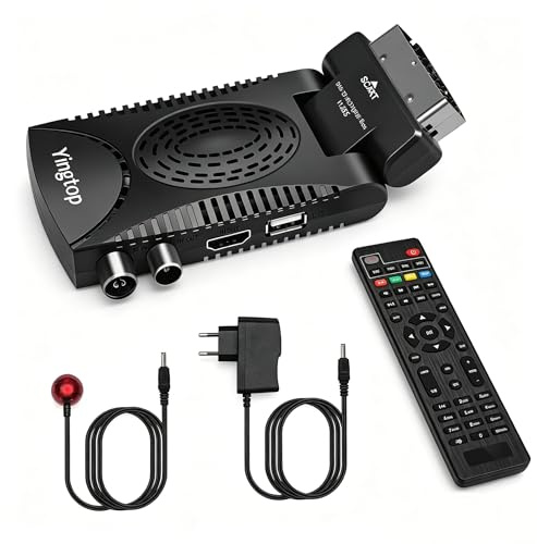 2026 Mini Decodificador TDT HD DVB-T2 Receptor Digital Terrestre Full HD