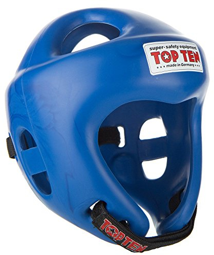 TOP TEN Kopfschutz Fight (Olympia) Blue - Small blau S Kopfschutz Competition Fight