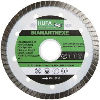 Hufa Fliesen Diamanthexe-scheibe Ø 250mm