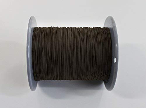 20 Meter Plisseeschnur 0.8mm Braun | Schnur Spannschnur für Plissees Rollos Jalousien | 15 Farben!!