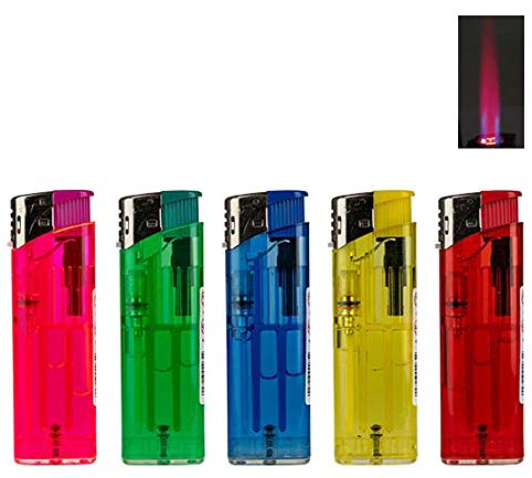 Bulentini Sturmfeuerzeug Turbo Flamme VILNA, Jet Flame Turbo Feuerzeug Torch 1-10 (1x (5 Feuerzeuge))