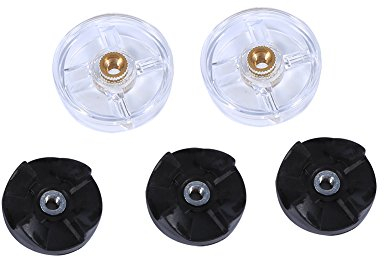 Blade Gears Blender Replacement Parts Magic Bullet Replacement Parts 2 Base Gears 3 Blade Gears Replacement Spare Parts for 250W Blenders Juicer Mixer