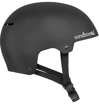 Sandbox Icon Skate Helmet (Black (Matte), Small)