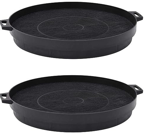 ADWOA Kohlefilter für Dunstabzugshaube 2 STK. 210 mm Dunstabzug Filter Aktivkohlefilter