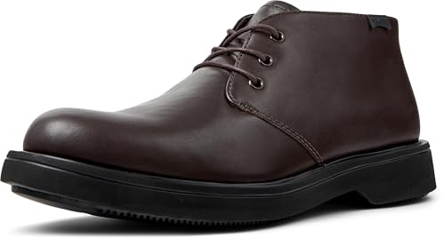 Camper, Norman, Men Ankle Boot, Dark Brown, 43, (EU)