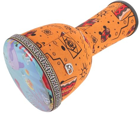 JOINPAYA Djembe Handtrommel 8 Zoll Für Kinder Und Anfänger Aus Unbedenklichem Material Lauter Klang Leichte Handführung Für Musikunterricht Und Aufführungen