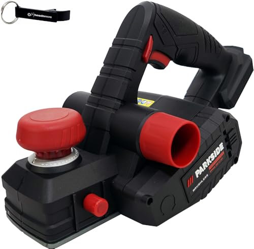 HEADNMORE® Parkside Performance® PPHA 20 Rabot sans fil 20 V (sans batterie) + porte-clés