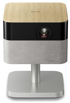 Epson Lifestudio Flex EF-72 Oak, Portable Smart Projector, Sound by Bose, Google TV, 4k Pro-UHD, Adjustable Stand, Indoor/Outdoor Use, 5-year warranty*