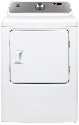 Kenmore 7.0 cu. ft. Front Load Gas Dryer - with Wrinkle Guard to Reduce Wrinkles & Static - Smart Sensor Drying - LED - White