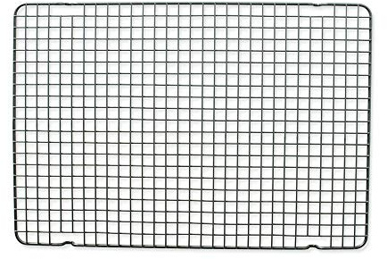 Nordic Ware Oven Safe Nonstick Baking & Cooling Grid (1/2 Sheet), One Size, Non-Stick