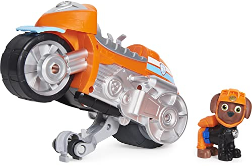 PAW PATROL Moto Pups Zumas Motorrad mit Spielfigur, Fahrzeug mit Rückzugs- und Wheelie-Funktion, ab 3 Jahren, Basis Fahrzeug (Basic Vehicle)