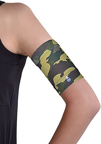 Dia-Band, brazalete de mantenimiento y protección para sensor de glucemia Freestyle Libre, Medtronic, Dexcom o Omnipod – Banda para diabética cómoda y reutilizable.