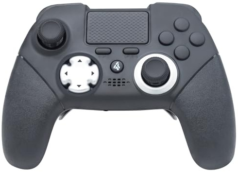 Manette de jeu pour PS4 - Double vibration - Avec palettes arrière pour PS4/PS3