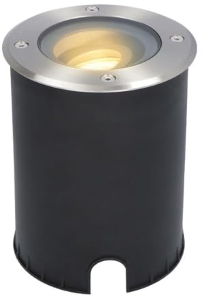 HOFTRONIC LED Bodeneinbaustrahler Außen befahrbar und IP67 wasserdicht - 30° kippbar und 360° schwenkbar - Bodenlampen für Einfahrt warmweiß 2700K