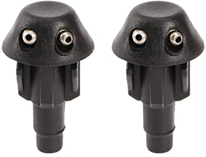 2X Gicleurs de Lave-Glace Avant Auto 7704000015 6438V8 643871 Jet Essuie-Glace Compatible avec 106 205 206 306 309 Saxo