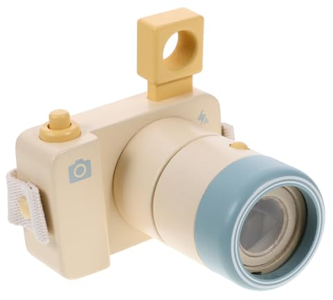 HOOTNEE Dekospielzeug Kamera Für Kinder Pädagogische Kaleidoskope Spielzeugkamera Aus Holz Kameraspielzeug Kaleidoskop Für Erwachsene Lustige Kaleidoskope