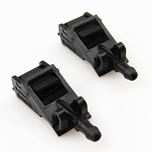 MObyat Scheibenwaschdüsen 2 Stücke Auto Wassersprühdüse Kompatibel Mit Vw Für Golf MK4 1998 1999 2000 2001 2002 2003 2004 2005 2006 Frontscheibenwischer Waschdüsen Set 6E0955985B