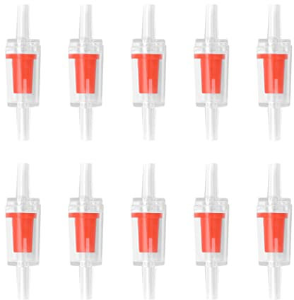 10pcs Air Pipe Check Valves Aquarium Check For Way Non Return For For Aquarium 3 Co Way Check