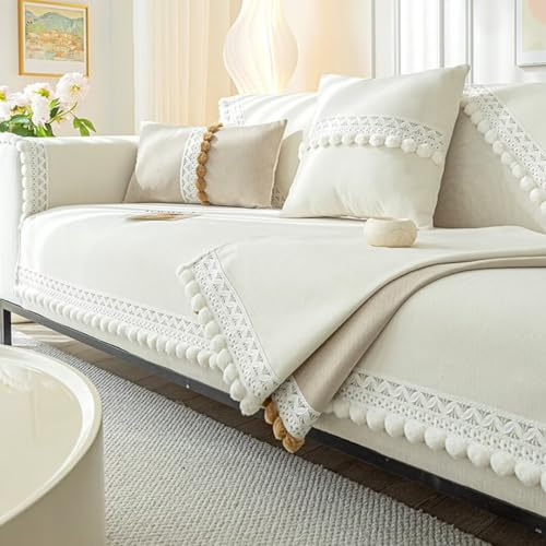 BohrenCL Sofa Überzug, Sofabezüge, Sofa Auflage, Sofabezug 1 2 3 4 Sitzer, Sofa Überwurf, Sofahusse, Sofadecken, Couchschoner Rutschfester, Sofaschutz, Sofa Schondecke