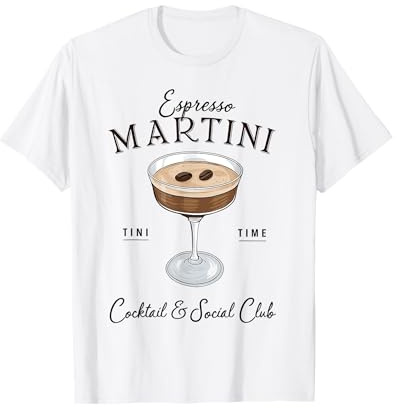 Espresso Martini Social Club Drinking Vintage T-Shirt