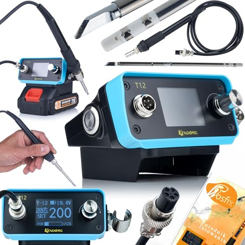 Rosfix Batterie Station de Soudage AT12BD Blue Delphin T12 Animal PRO
