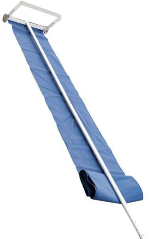 Pelle à Neige, Outil de déneigement de Toit – Râteau à Neige télescopique réglable avec Tissu Oxford et tête Large pour Un déneigement Efficace