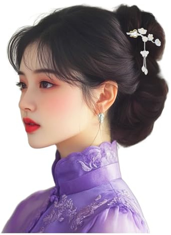 925 Silber Schmetterling Haarnadel Traditionelle asiatische Hanfu Haarnadel Zubehör 785 Einheitsgröße