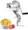 Rppiup Macchina per Cavatelli, Macchina Pasta Fresca in lega di alluminio, Macchina per Maccheroni, Portatile Macchina per Pasta Fresca Manuale per Pasta a Manovella