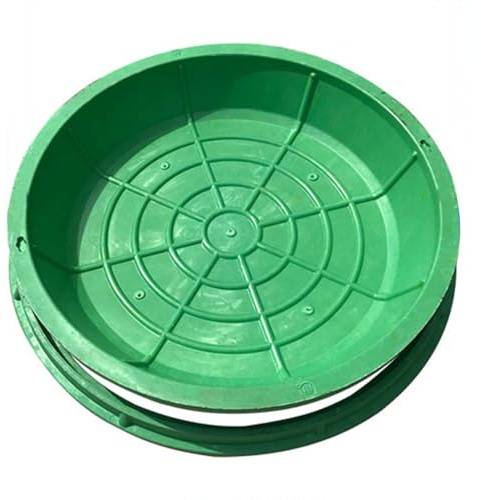Bâche d'inspection amovible en plastique pour réservoir enterré – Solution idéale pour planter la pelouse et résister aux intempéries, parfaite pour le jardin et le paysage
