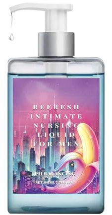 Körperwäsche Für Männer - 260ml PH-neutrale Tiefe Reinigung Intim Duschgel, Täglicher Körperreiniger | Für Reisen, Geschäftsreise, Schlafsaal & Zuhause, Erfrischend, Beruhigend & Entspannend