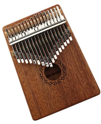 Alipis Vintage Kalimba mit Tasten als Daumenklavier Gefertigt aus Akazienholz und Mangium Geeignet als Musikinstrument für Anfänger zur Entwicklung von Koordination und Rhythmus