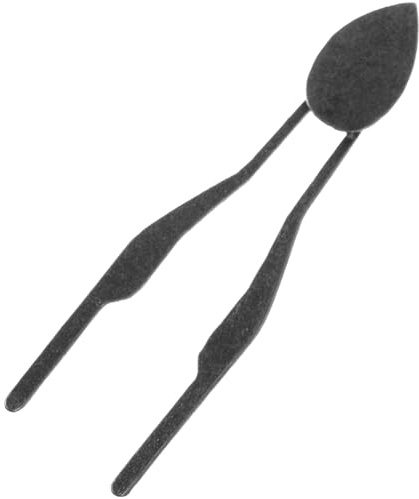 MINAOLULUS Punte Pirografo per Legno in Metallo, Punte Metalliche per Macchina Pirografia, Facili da Riporre e Non Si Deformano per Disegnare Linee