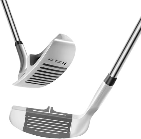 COSTWAY Golf chipper, 89 cm golfklubbor med huvud i rostfritt stål och halkfritt handtag för högerhänta, pitching kil 36 grader för kvinnor män