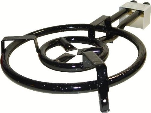 Vaello Brûleur à gaz pour poêle à Paella, (60 cm), Trois Feux, Choisir Un Type de raccord gaz:Français (FR/BE/CH)