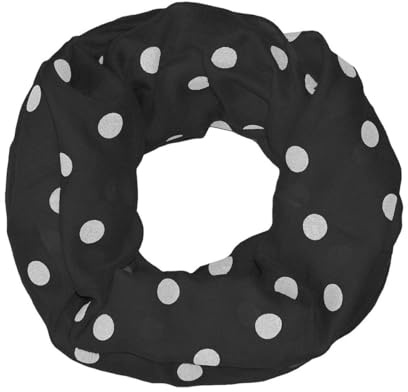 Soul-Cats Loopschal Tuch Loop Schal Rundschal Halstuch XXL punkte