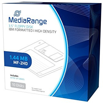 MediaRange MR200 Diskette Floppy Disc (1, 4MB, 10-er Pack)